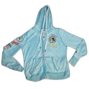Girls Aeropostale Hoodie Size XL 87 California Waverider Surf Cloths